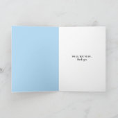 いかり航海のとフローラブーケ カード (内部)