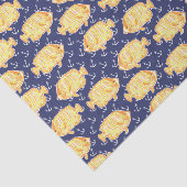 いかり航海のと熱帯魚の模様 薄葉紙 (詳細)