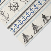 いかり航海のなロープの結び目のティッシュペーパーの航海 薄葉紙 (詳細)