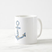 いかり航海のコラージュ コーヒーマグカップ (正面右)