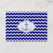 いかり航海のシェブロン 名刺 (裏面)