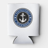 いかり航海のスターズユファミリービーチハウスネイビー 缶クーラー (正面)