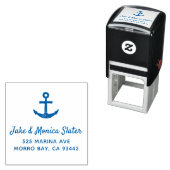 いかり航海のセーリングブルー セルフインキングスタンプ (インサイチュ)