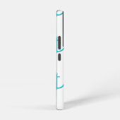 いかり航海のターコイズパターン SAMSUNG GALAXYケース (右側面)