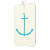 いかり航海のターコイズブルー カーエアーフレッシュナー (左)