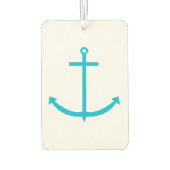 いかり航海のターコイズブルー カーエアーフレッシュナー (裏面)