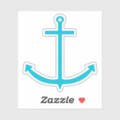 いかり航海のターコイズ シール (シート)