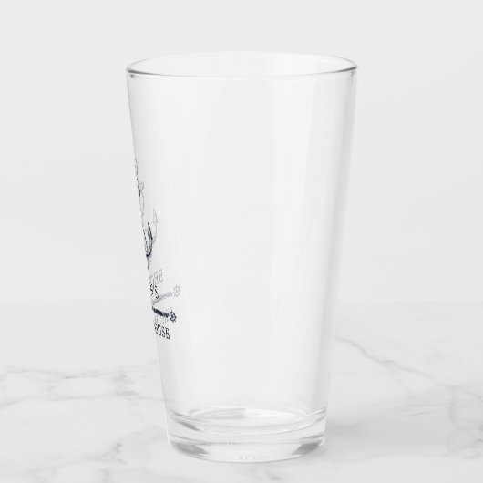 いかり航海のビーチまたはレイクハウスファミリー名 タンブラーグラス (左)