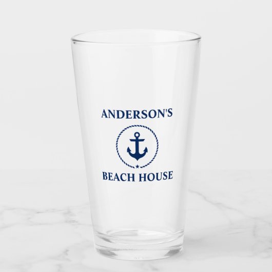 いかり航海のビーチハウス名 タンブラーグラス (正面)