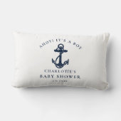 いかり航海のビーチボーイベビーシャワー ランバークッション (裏面)