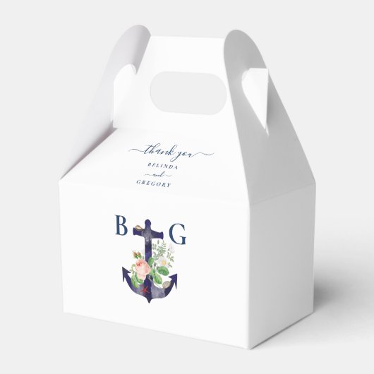 いかり航海のフローラサ結婚マー フェイバーボックス (正面サイド)