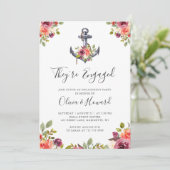 いかり航海のフローラノット婚約パーティ 招待状 (スタンド正面)