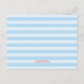 いかり航海のブライダルアドバイスカード アドバイスカード (裏面)