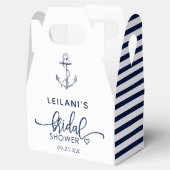 いかり航海のブライダルシャワー白 フェイバーボックス (オープン)