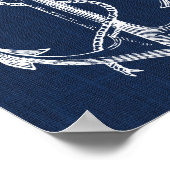 いかり航海のプリント ポスター (角)