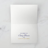 いかり航海のベイビーシャワーありがとう サンキューカード (内部)