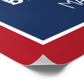 いかり航海のベビーシャワー歓迎サイン ポスター (角)