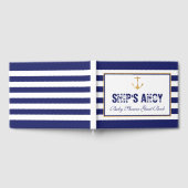 いかり航海のベビーシャワー ゲストブック (全面)