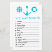 いかり航海のベビースクランブルゲーム (正面/裏面)