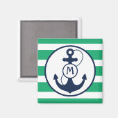 いかり航海のモン マグネット (正面/裏面)