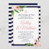 いかり航海のリハーサルディナー招待状 招待状 (正面/裏面)