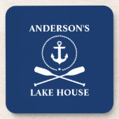 いかり航海のロープオアーズブルーファミリーレイクハウス コースター (正面)