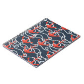 いかり航海の及びロープパターン ノートブック (左側)