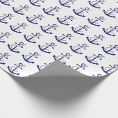 いかり航海の及びロープ ラッピングペーパー (角)