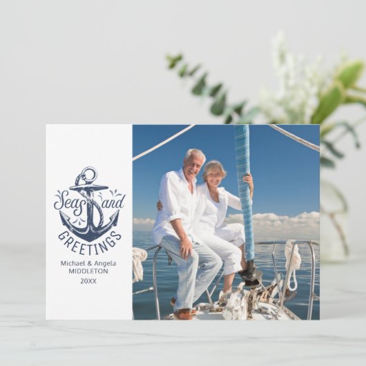 いかり航海の季節のごあいさつ2写真 シーズンカード (スタンド正面)