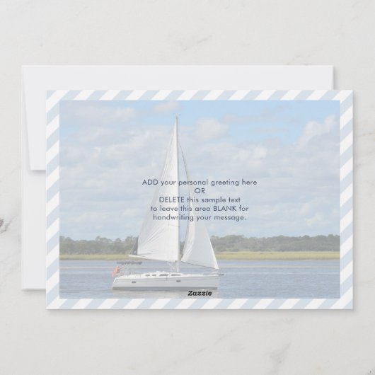 いかり航海の季節のごあいさつ2写真 シーズンカード (裏面)