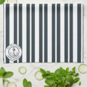 いかり航海の帆走カスタム船飛行機 キッチンタオル (折り畳み)