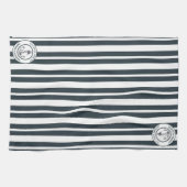 いかり航海の帆走カスタム船飛行機 キッチンタオル (横)