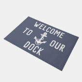 いかり航海の歓迎波止場 | ドアマット (アングル)