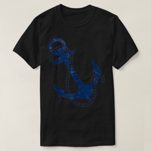 いかり航海の海賊帆走艇 Tシャツ (デザイン正面)