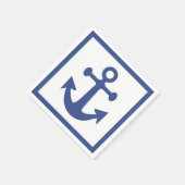 いかり航海の紙ナプキン スタンダードカクテルナプキン (角)