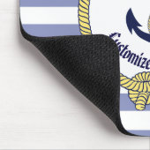 いかり航海の/シーマンの結び目/カスタマイズ名前# マウスパッド (コーナー)