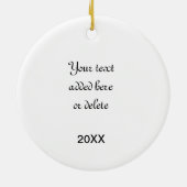 いかり航海の- 2辺 セラミックオーナメント (裏面)