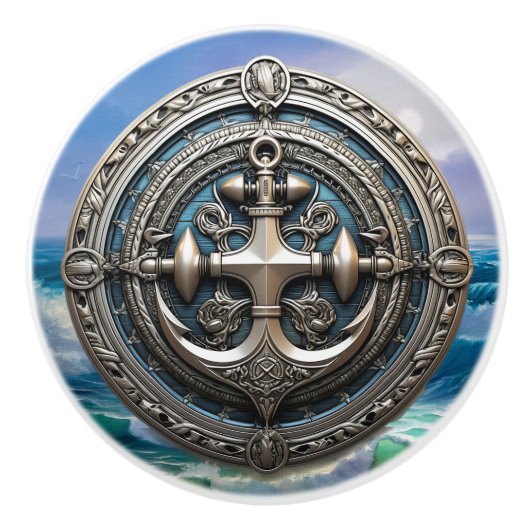 いかり計量セラミックノブ セラミックノブ (正面)