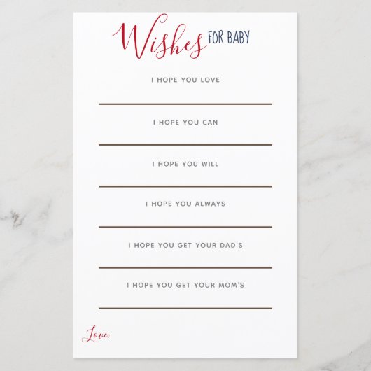 いかり赤白青航海ののベビー (正面)