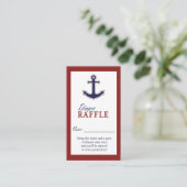 いかり赤航海の青おむつラッフルチケット エンクロージャーカード (スタンド正面)