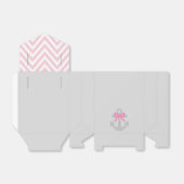 いかり遠くにガールベビーシャワーお願いボックス フェイバーボックス (折り畳みなし)