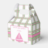 いかり遠くにガール航海のベビーシャワー フェイバーボックス (裏面サイド)