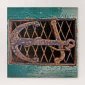 いかり遠くにズ – アンティークドアItaly - 20x20 -676 pc ジグソーパズル (横)