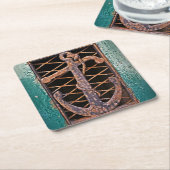 いかり遠くにズ – イタリアのドアCoaster スクエアペーパーコースター (アングル)