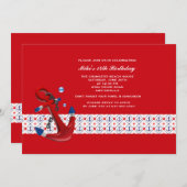 いかり遠くに招待状 招待状 (正面/裏面)