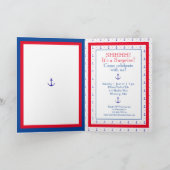 いかり遠くに赤白青50誕生日 招待状 (内部)