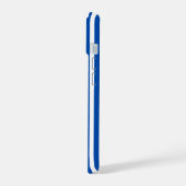 いかり遠くに電話ケース（赤と青） iPhone 15ケース (左側面)