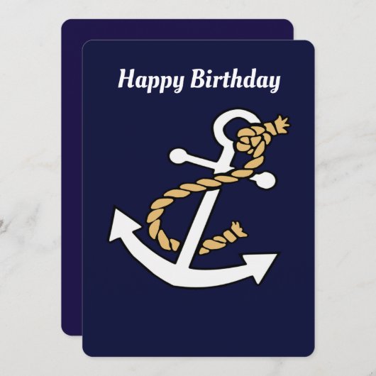 いかり遠くに (正面/裏面)