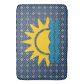 いかり遠くに バスマット (正面縦)