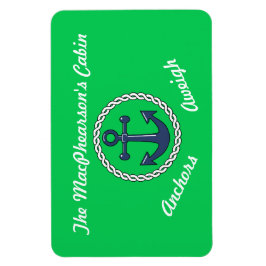 いかり重グリーンステートルームドアマーカーグリーン マグネット